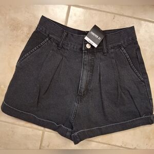 Forever 21 High Waist Black Shorts